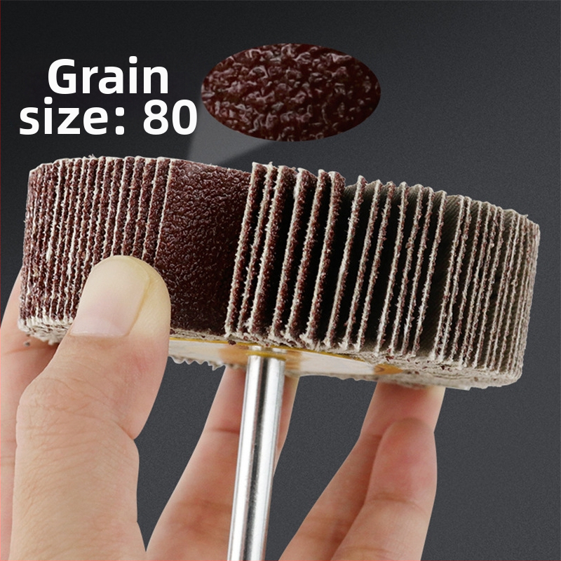 Xingweichang метално шлифовъчно колело с дръжка за дървообработка, абразивна емъри плат за полиране, модел 202103081548