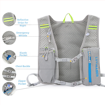 Lengva lauko sporto kuprinė kalnų žygiams, pėsčiųjų ir dviračių – kvėpuojantis nailonas, poliesterio pamušalas, išlenktos pečių juostos; kvėpuojanti ir atspari dėvėjimui