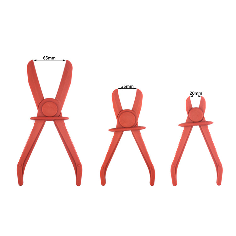 Műanyag olajcső csipesz autókhoz – 3 részes készlet, műanyag, javításokra