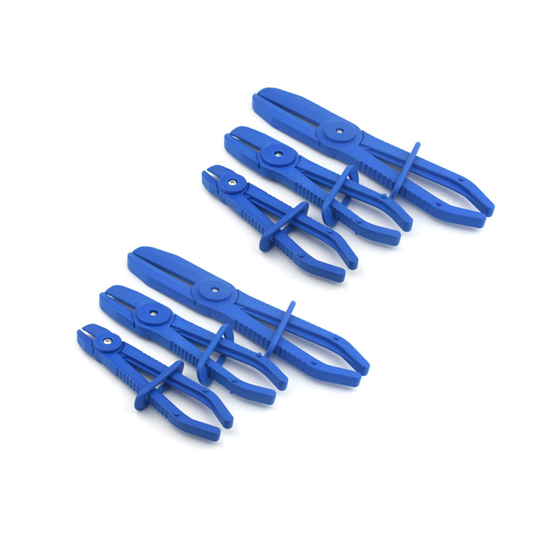 Műanyag olajcső csipesz autókhoz – 3 részes készlet, műanyag, javításokra