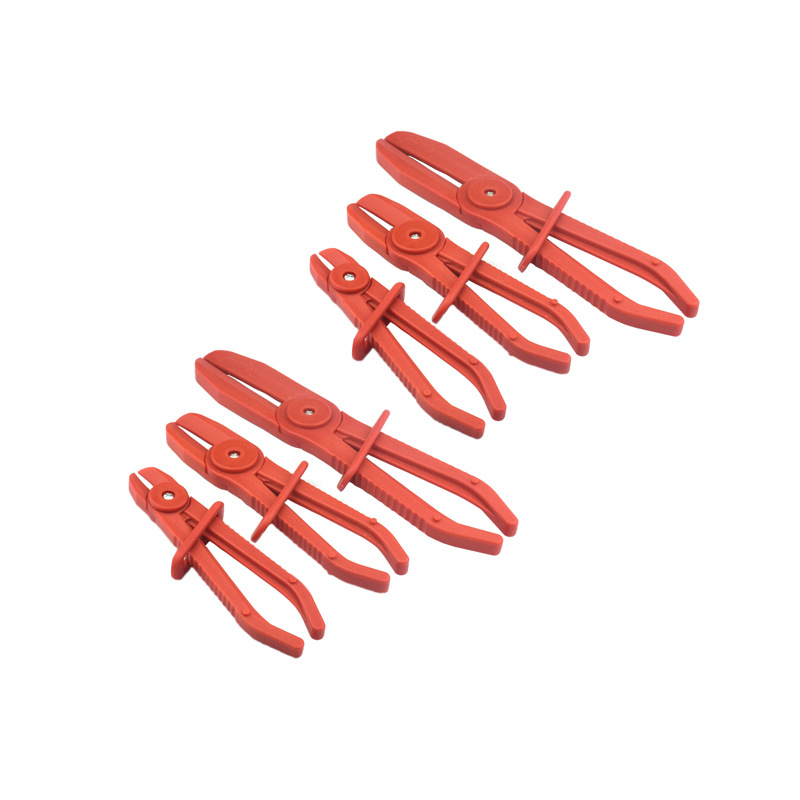 Műanyag olajcső csipesz autókhoz – 3 részes készlet, műanyag, javításokra