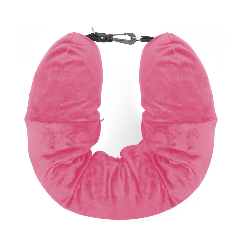 U formos kaklo kelioninis pagalvė su laikymo maišeliu, megztas audinys, aukštis 5.1–10 cm, svoris 0.55–1.0 kg, suaugusiems