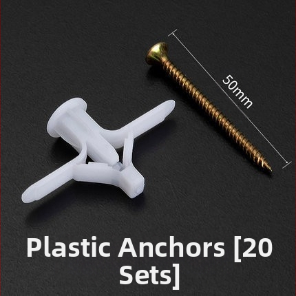 Найлонов пеперуден разширител за гипсокартон, разширителен винт