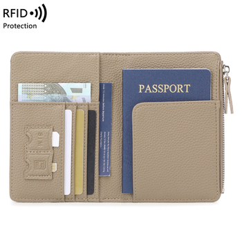 RFID pases turētājs, daudzfunkcionāls, PU āda, reljefīga tekstūra, karšu un dokumentu organizētājs, iekšējā pildviela kanvas
