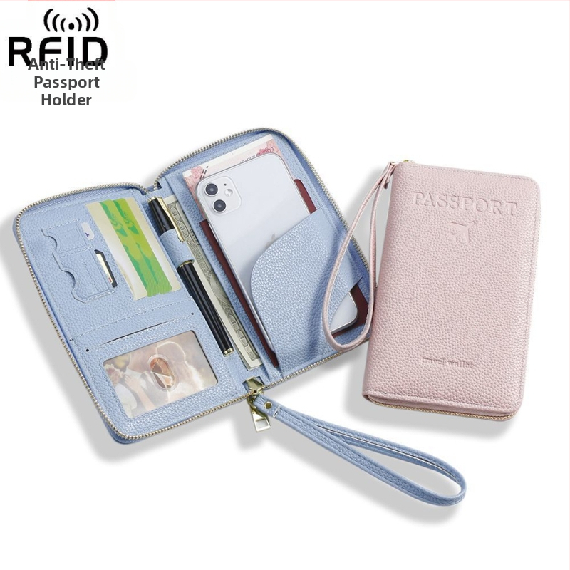 Портмоне за паспорт и документи, PU материал, водоустойчив, пролет 2025 лансиране, унисекс