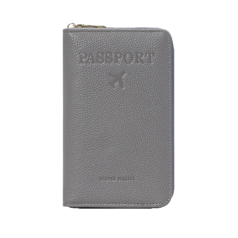 Pase ir dokumentų dėklas, PU medžiaga, atsparus vandeniui, 2025 m. pavasario leidimas, unisex