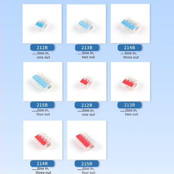 Κλέμες ταχείας σύνδεσης DIY YOU Series 41, σετ 75/76/90 τεμαχίων για ηλεκτρική καλωδίωση