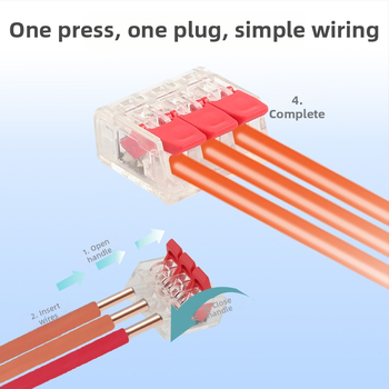 Κλέμες ταχείας σύνδεσης DIY YOU Series 41, σετ 75/76/90 τεμαχίων για ηλεκτρική καλωδίωση