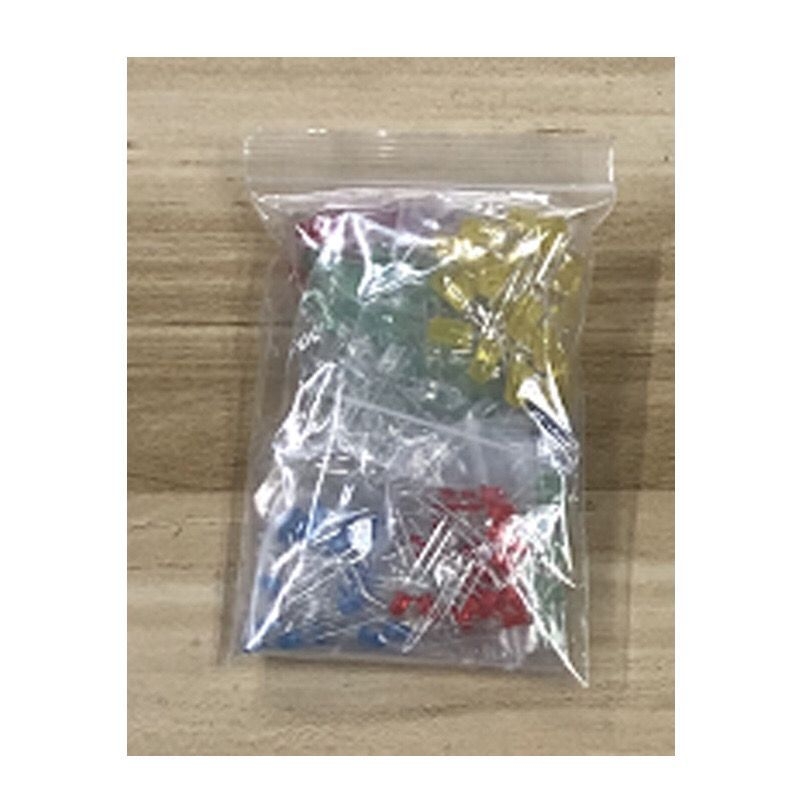 Elektroninių komponentų rinkinys: 1900 vienetų kondensatorių, rezistorių, diodų, LED ir tranzistorių