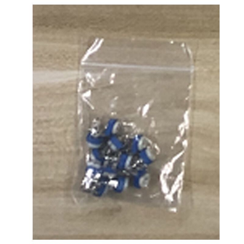 Elektroninių komponentų rinkinys: 1900 vienetų kondensatorių, rezistorių, diodų, LED ir tranzistorių