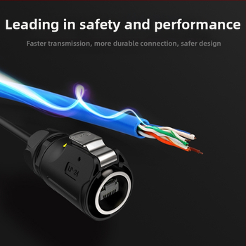 Αδιάβροχος αεροπορικός συνδετήρας RJ45 για οθόνη δικτύου βιομηχανικού τύπου – Μάρκα: Άλλο; Υλικό μονωτήρα: Άλλο; Περιοχές εφαρμογής: Άλλο