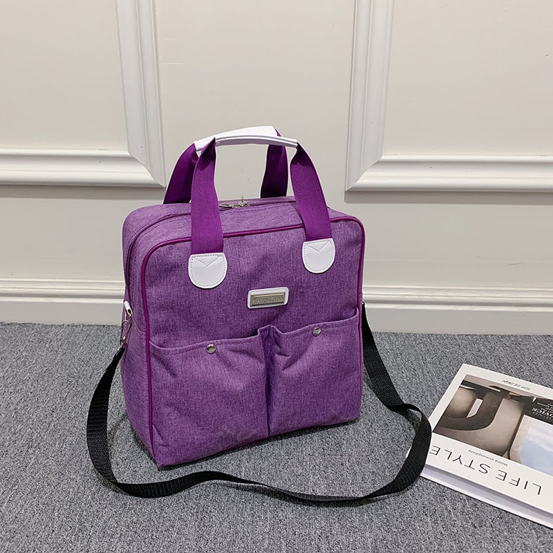 Kompaktna putna torba s crossbody remenom, vodootporan Oxford materijal, kapacitet ispod 20L, ultra lagana i sklopiva