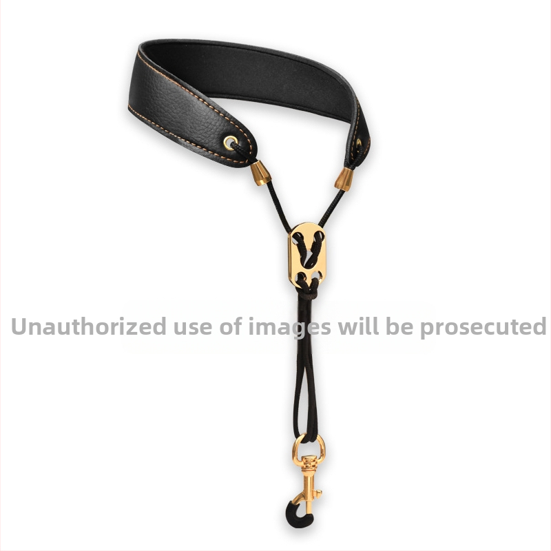 Ζώνη λαιμού σαξοφώνου – μέταλλο, μοντέλο S-02, ανθεκτικό, κατάλληλη για ενήλικες και παιδιά, ιμάντας ώμου