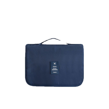 Κρεμαστό τσαντάκι καλλυντικών για ταξίδια με γάντζο, κυβικό σχήμα, Twill ύφασμα, αποθήκευση καλλυντικών και προϊόντων περιποίησης (κυβικό σχήμα, Twill ύφασμα, ασφαλές κλείσιμο)