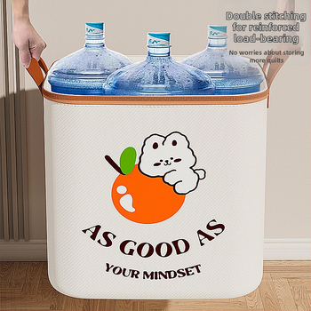 Κυβώδης τσάντα αποθήκευσης για κουβέρτες και ρούχα, από μη υφασμένο ύφασμα, πολυλειτουργικός οργανωτής υπνοδωματίου