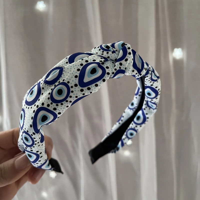 Fejfedő leopárd mintás virágokkal chiffonnal, kereszt-elasztikus hajpánt, kézzel készített, eredeti dizájn, Yiwu eredetű, nyár 2025