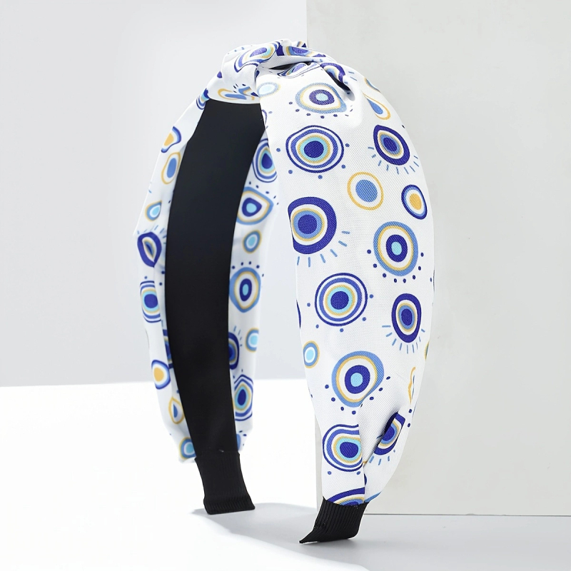 Fejfedő leopárd mintás virágokkal chiffonnal, kereszt-elasztikus hajpánt, kézzel készített, eredeti dizájn, Yiwu eredetű, nyár 2025