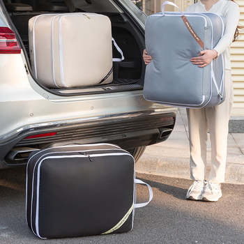 YRFSN κυβοειδής πολυεστερική τσάντα αποθήκευσης ρούχων, πολυλειτουργική, για ταξίδια και αποθήκευση στο υπνοδωμάτιο