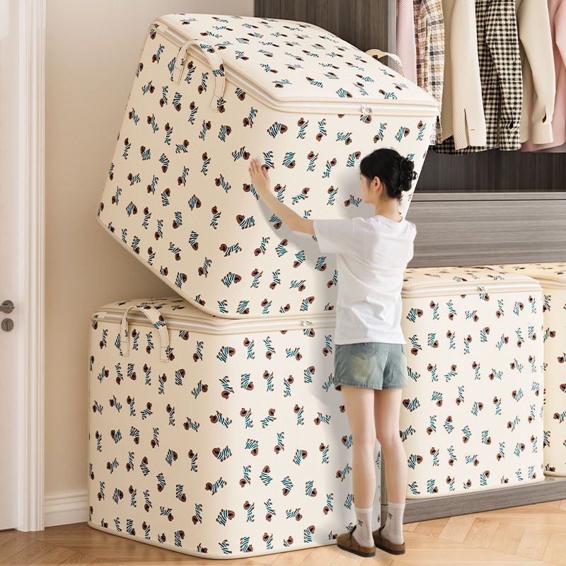 Чанта за дрехи от нетъкан текстил, подходяща за автомобил, преносима, капацитет 0-5 л, функция запечатване