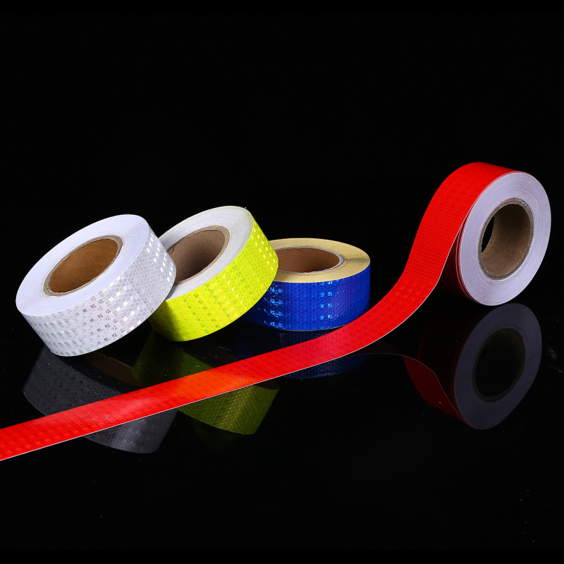 Bandă reflectorizantă auto, model plasă celulară, PVC reflectorizant; Origine: Wenzhou; Serie: Multipla; Brand: Altul; Etichetă privată: Nu licențiată