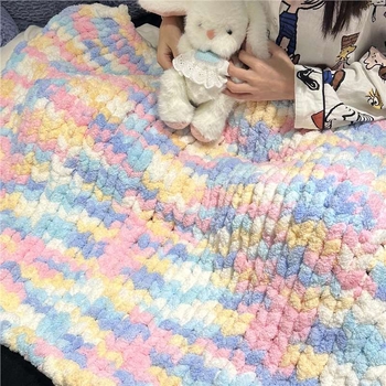 Χειροποίητη υφαντή κουβέρτα από μαλλί κασμίρ, πολυεστερικό νημάτι, βάρος κάτω των 300 g, για όλες τις εποχές, μοντέρνο μινιμαλιστικό στυλ