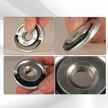 Γωνιακός τροχός Γρήγορη βίδα στερέωσης, καθολικό M14, χάλυβας άνθρακα, μοντέλο E18