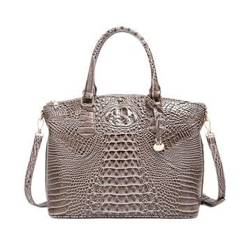 Geantă crossbody pentru femei din PU, formă verticală pătrată, fermoar, căptușeală poliester, buzunar intern