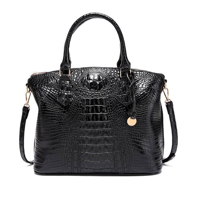 Geantă crossbody pentru femei din PU, formă verticală pătrată, fermoar, căptușeală poliester, buzunar intern