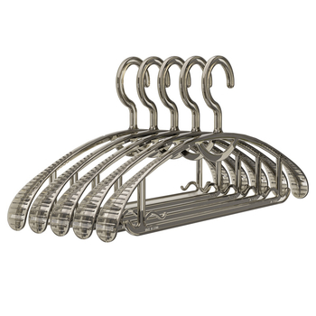 Κρεμάστρα ρούχων PET από Mom\'s Joy – παχύτερο σώμα με γάντζο, χωρίς ραφή, αντιολισθητική για οικιακή ή φοιτητική χρήση.