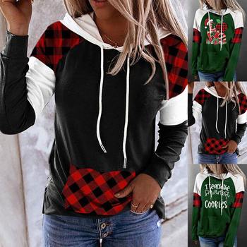 Džemperis su gobtuvu, išspausdintas dizainas, miesto laisvalaikio stilius, siauras kirpimas, skaitmeninis spausdinimas