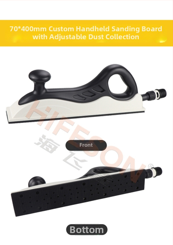 Χειροκίνητη σανίδα λείανσης με ρυθμιζόμενο ορθογώνιο τριβείο για λείανση, γυάλισμα και ξηρή λείανση με σύστημα αναρρόφησης σκόνης.