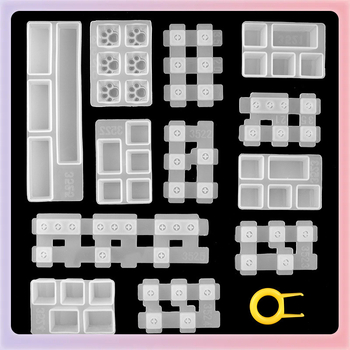 Μήτρα για καλύμματα πλήκτρων μηχανικού πληκτρολογητή – σιλικόνη, ακανόνιστο σχήμα, σχέδιο γατόπατου, προσαρμόσιμο