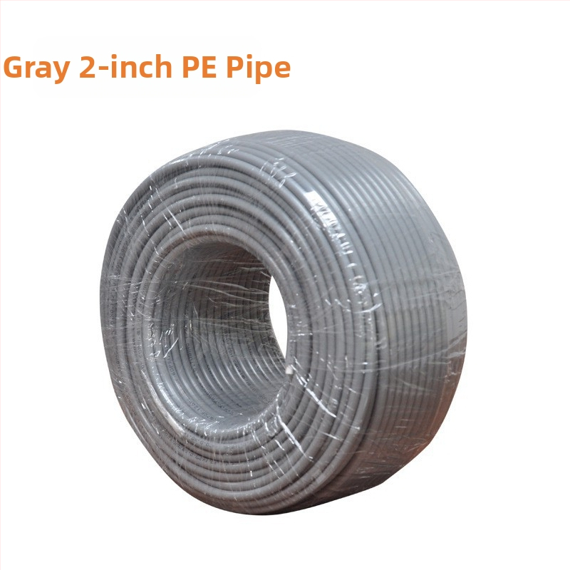 PE vamzdeliai vandens valymo įrenginiui – pynuotas tiekimo vamzdelis, modelis 2 taškai, ruloninė pakuotė