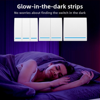 Belainis nuotolinio valdymo išjungiklio modulis, 220V, be laidų, lipdomas montavimas; ABS korpusas; 85-240V 3C diapazonas; Wen Guanghui