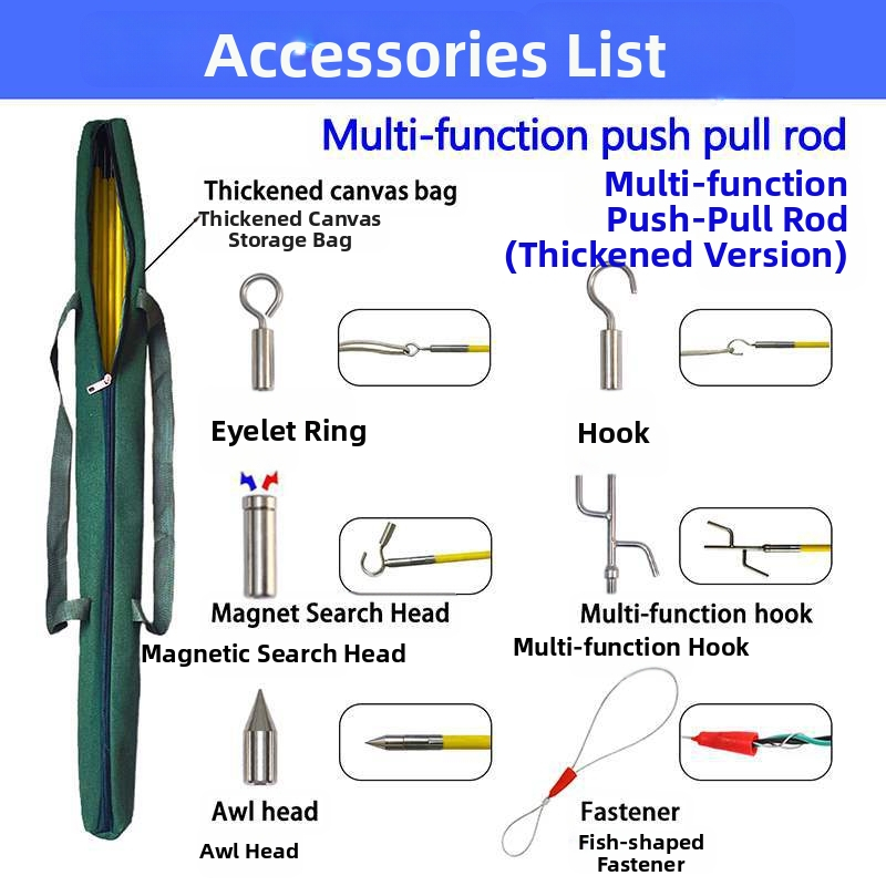 Dispozitiv multisecțiuni pentru ghidarea cablurilor în plafon, cu cârlig de tras cabluri