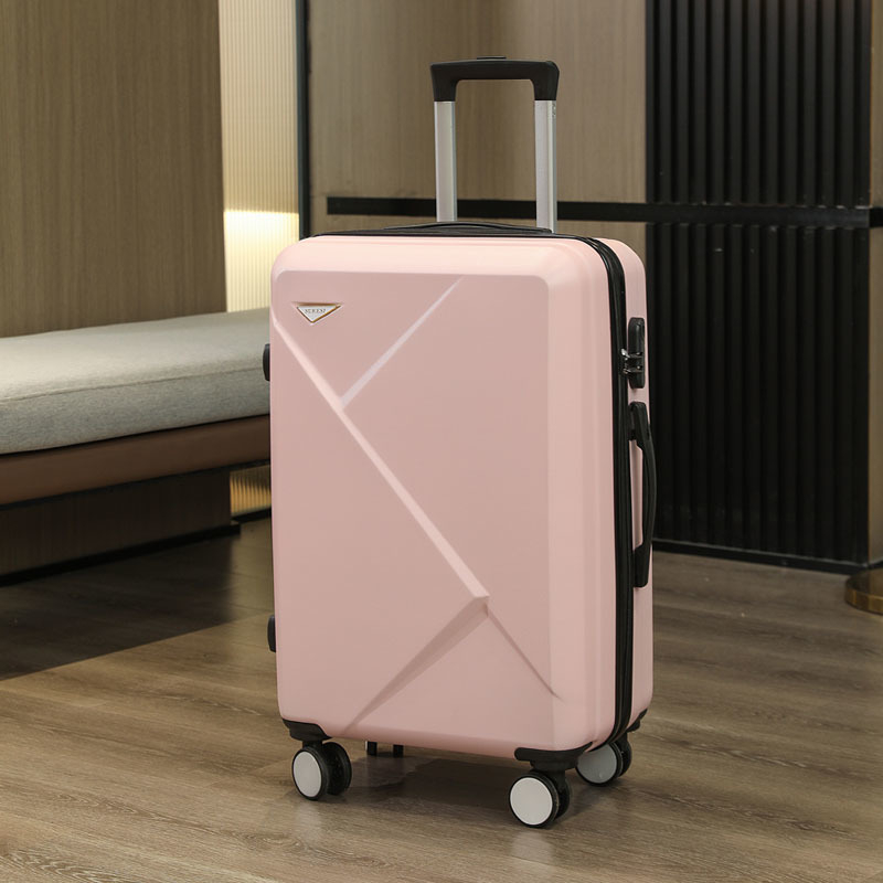 Valiză de cabină unisex cu deschidere prin fermoar, carcasă PET+PE, roți universale, căptușeală ABS