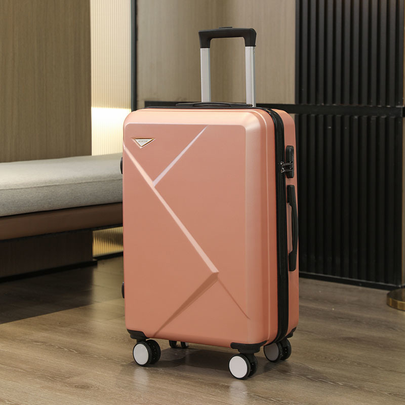 Valiză de cabină unisex cu deschidere prin fermoar, carcasă PET+PE, roți universale, căptușeală ABS