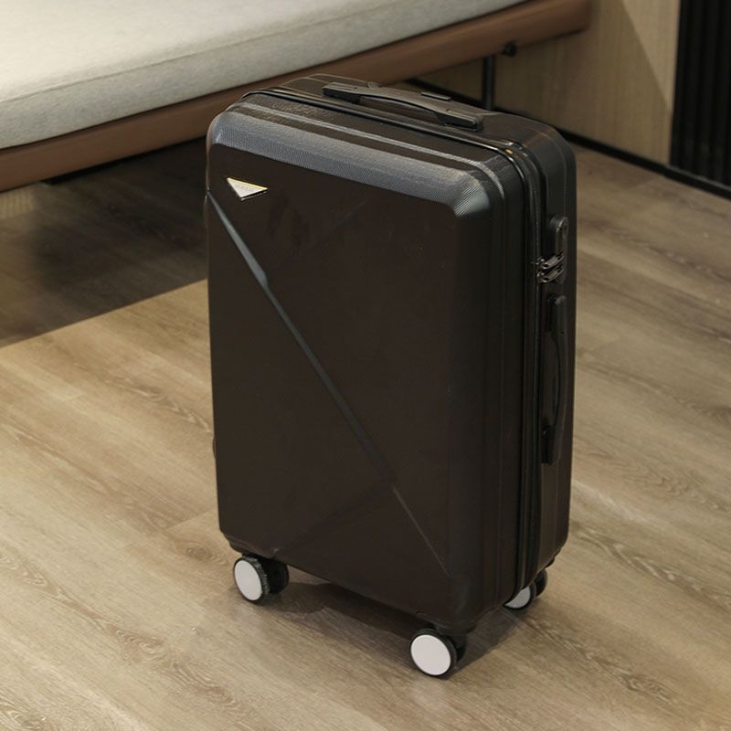 Valiză de cabină unisex cu deschidere prin fermoar, carcasă PET+PE, roți universale, căptușeală ABS