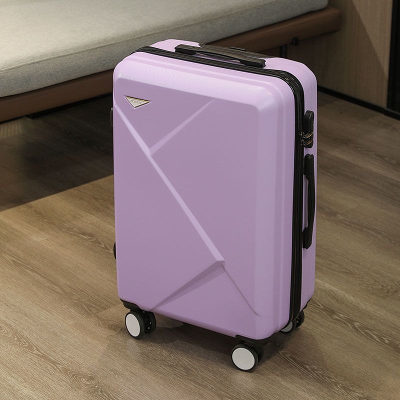 Valiză de cabină unisex cu deschidere prin fermoar, carcasă PET+PE, roți universale, căptușeală ABS