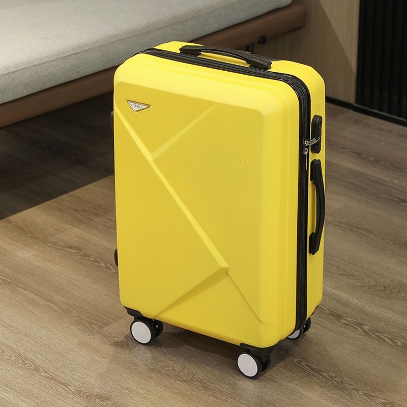 Valiză de cabină unisex cu deschidere prin fermoar, carcasă PET+PE, roți universale, căptușeală ABS