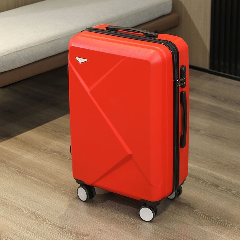 Valiză de cabină unisex cu deschidere prin fermoar, carcasă PET+PE, roți universale, căptușeală ABS