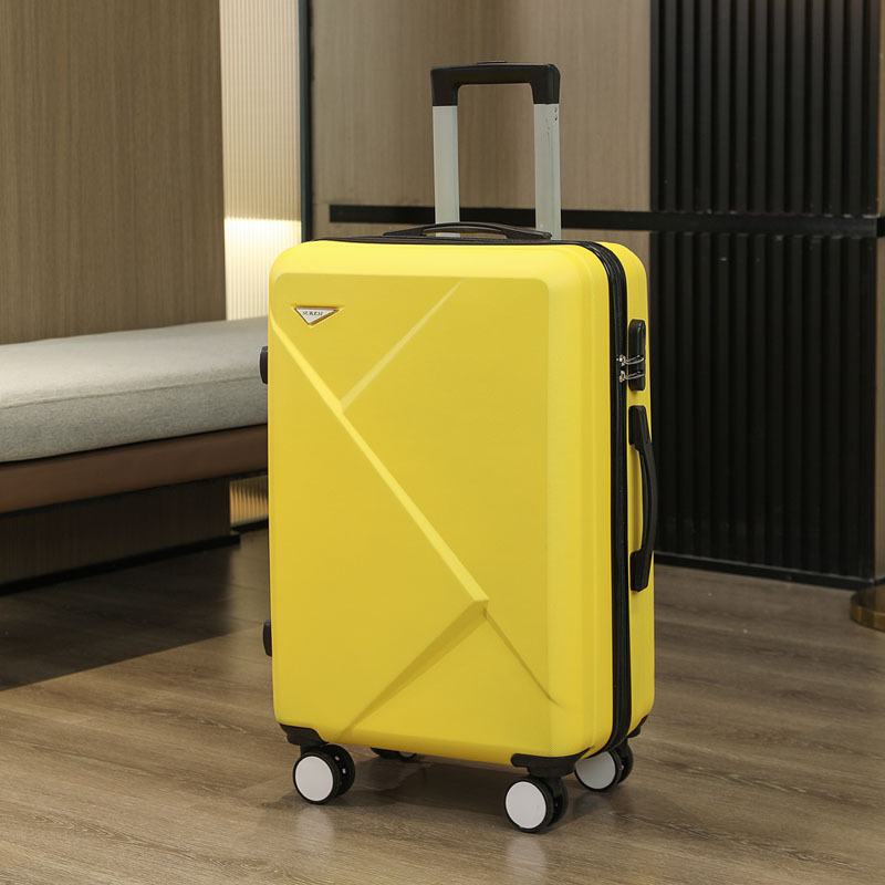 ABS anyagú kézipoggyász, ultrakönnyű, anti-theft védelem, cipzáras nyitás, univerzális kerekek