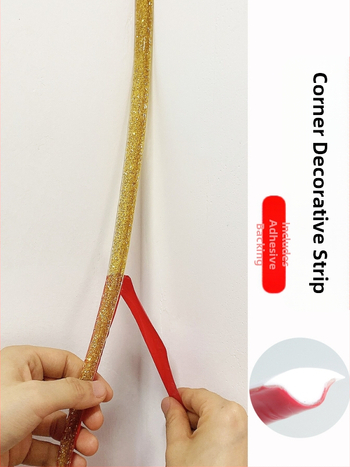 Αυτοκόλλητη γωνιακή διακοσμητική λωρίδα PVC για γωνίες τοίχων και οροφής – Μοντέλο: other; Μάρκα: other