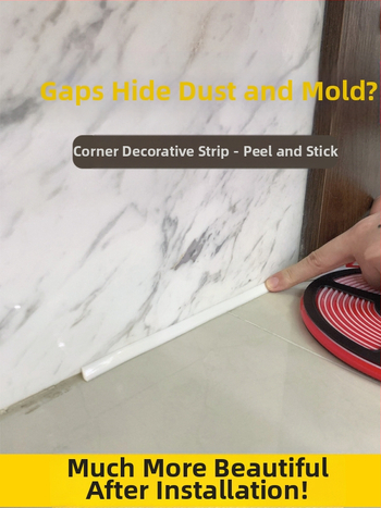 Αυτοκόλλητη γωνιακή διακοσμητική λωρίδα PVC για γωνίες τοίχων και οροφής – Μοντέλο: other; Μάρκα: other