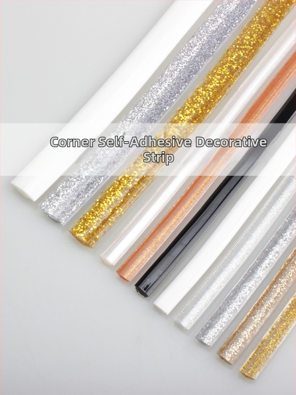 Самозалепваща PVC ъглова декоративна лента за стави между стени и тавани (модел: other; марка: other)
