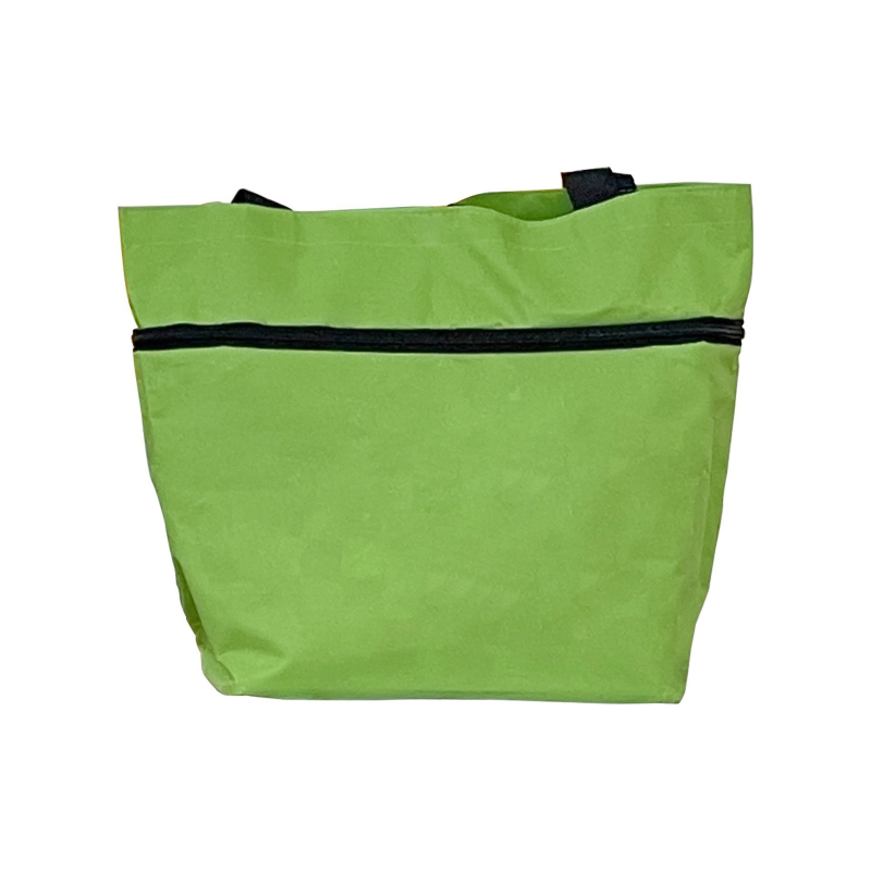 Sulankstoma nešiojama pirkinių tašė su ratukais, Oxford audinys, atspari vandeniui, maksimali apkrova 15 kg