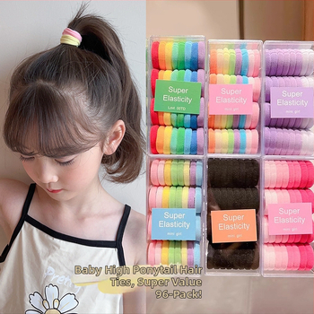 Vaikų audinio plaukų gumelė, japonų/korejiečių stiliaus, didelis elastingumas, patvari