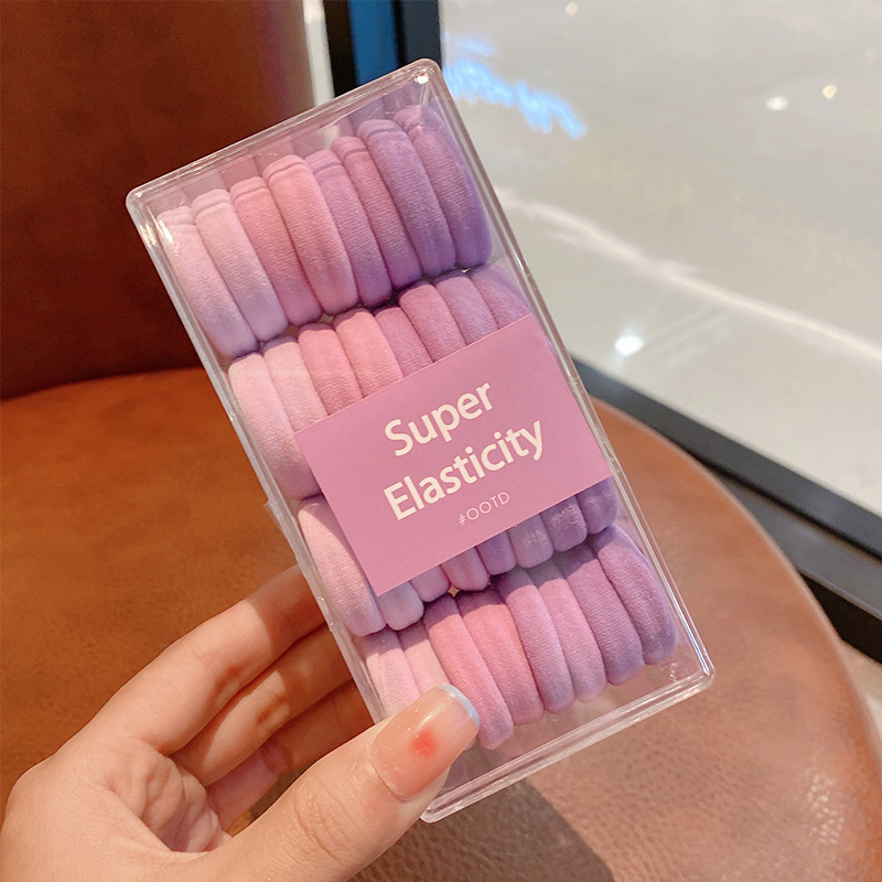 Vaikų audinio plaukų gumelė, japonų/korejiečių stiliaus, didelis elastingumas, patvari