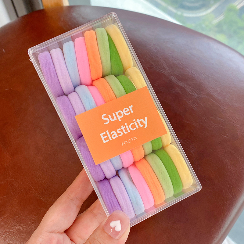 Vaikų audinio plaukų gumelė, japonų/korejiečių stiliaus, didelis elastingumas, patvari