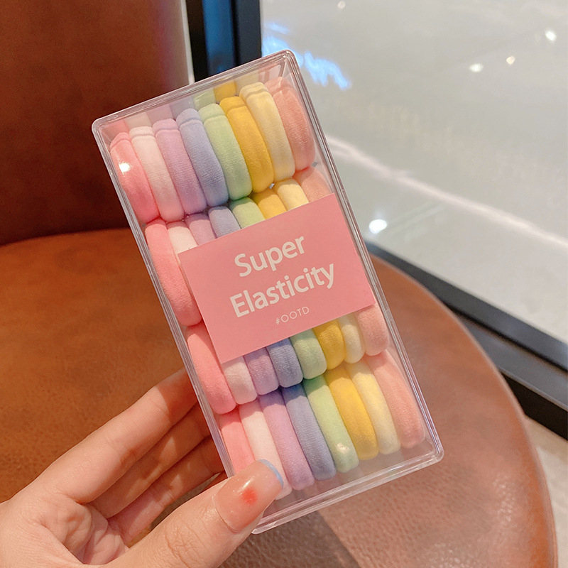 Vaikų audinio plaukų gumelė, japonų/korejiečių stiliaus, didelis elastingumas, patvari